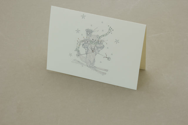 Family Quality Watercolor Card Pack of 5