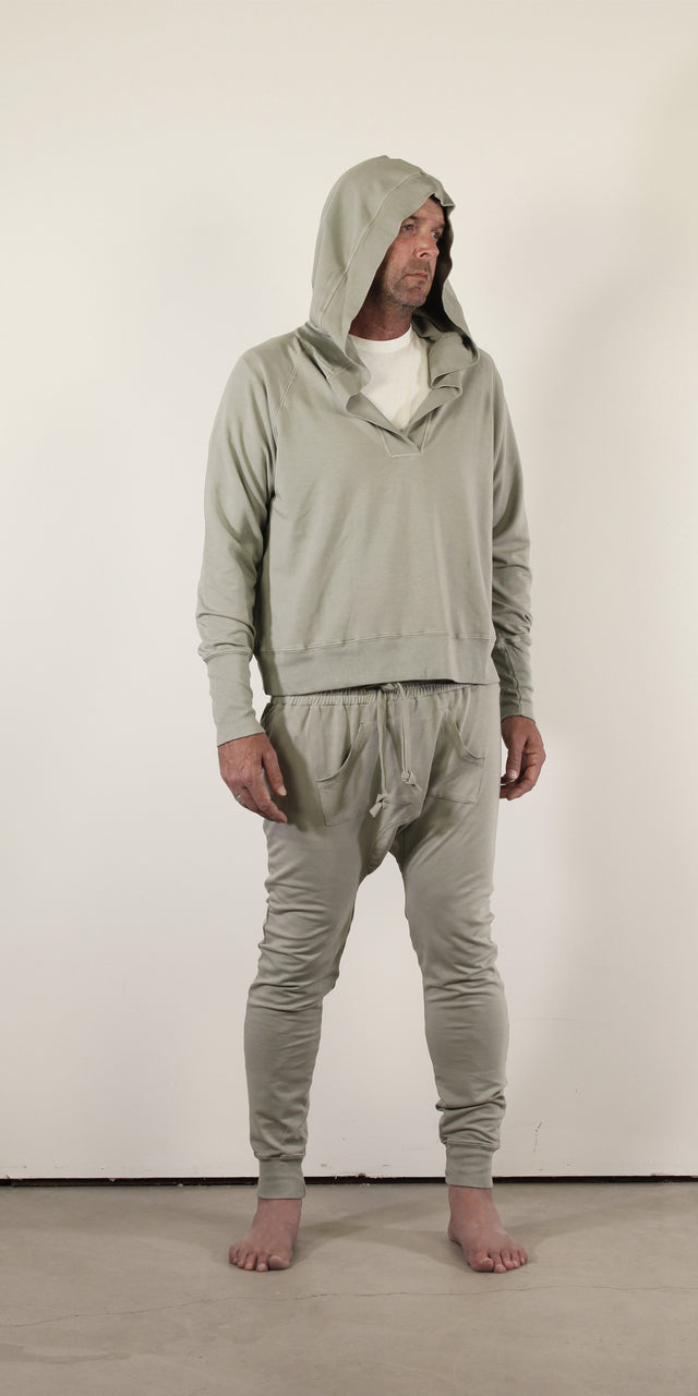 Slouch Pocket Joggers - Monsoon Gray