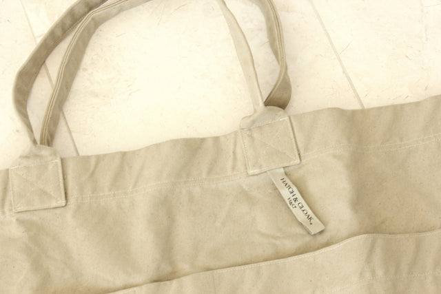 H&C ® Spacious Haversack Bag - Sand Dune