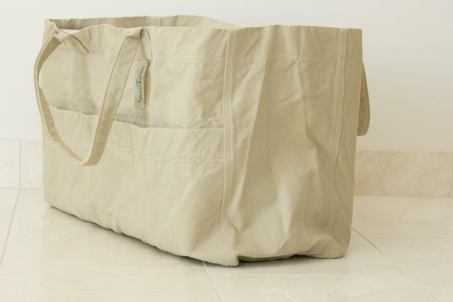 H&C ® Spacious Haversack Bag - Sand Dune