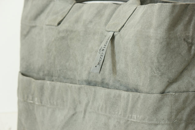 H&C ® Spacious Haversack Vintage Bag - Monsoon Gray