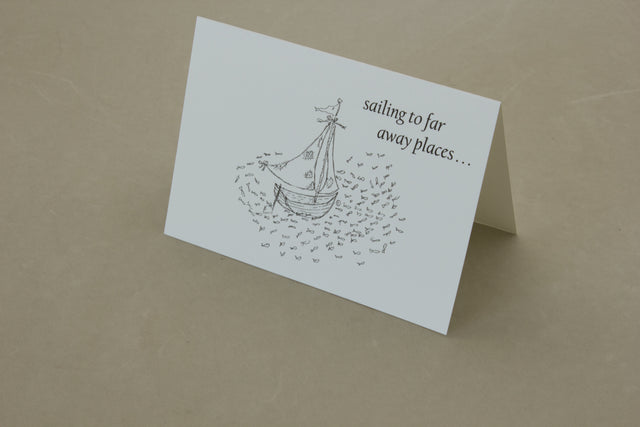 Sailing to Far Away Places Card Pack of 5