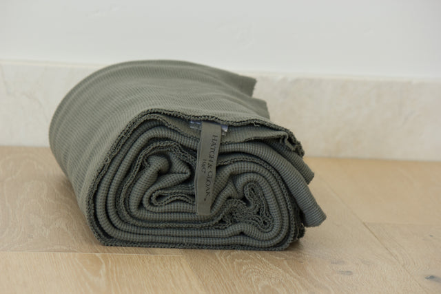 Tailored from supremely soft Supima® Cotton and TENCEL™ Modal Thermal. Our most luxurious Skyler blanket was created with our double-faced construction complimenting all of it's distinctive raw edges and a nubby feel and offering exquisite softness.  Designed as a lightweight to medium weight throw with heavy duty topstitching making our blanket breathable and comfortable throughout all of our seasons.  Made with interlocking fabric that resists fading, pilling, wrinkles, and shrinkage.