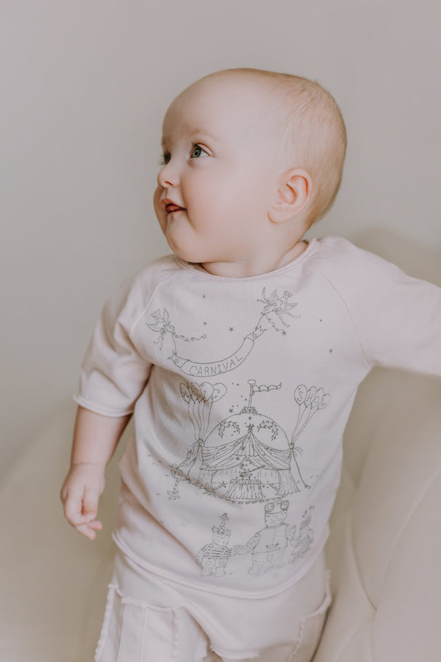 Grayson Tee Mauve Chalk