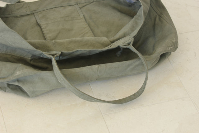H&C ® Spacious Haversack Vintage Bag - Monsoon Gray