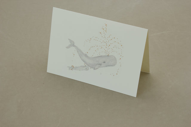 It's a Whale of a Christmas Watercolor Card Pack of 5