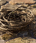 Our Nest is hand-crafted and made from twisted grapevines.   Variance appearance may occur due to our hand-made process  12"W x 12"W x 4"H roughly, slight variance due to hand-crafting   Fruit not included 
